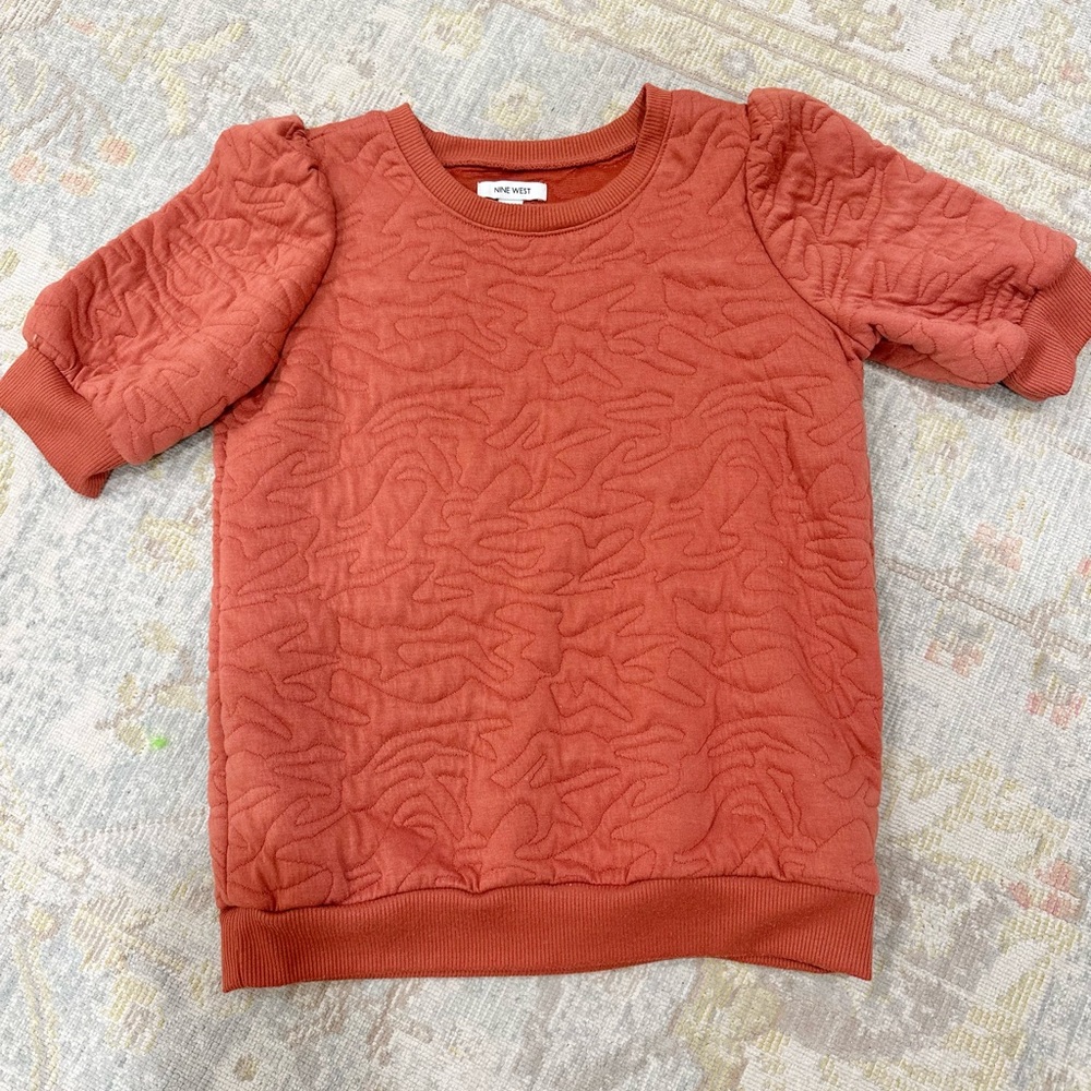 Puff quilted top